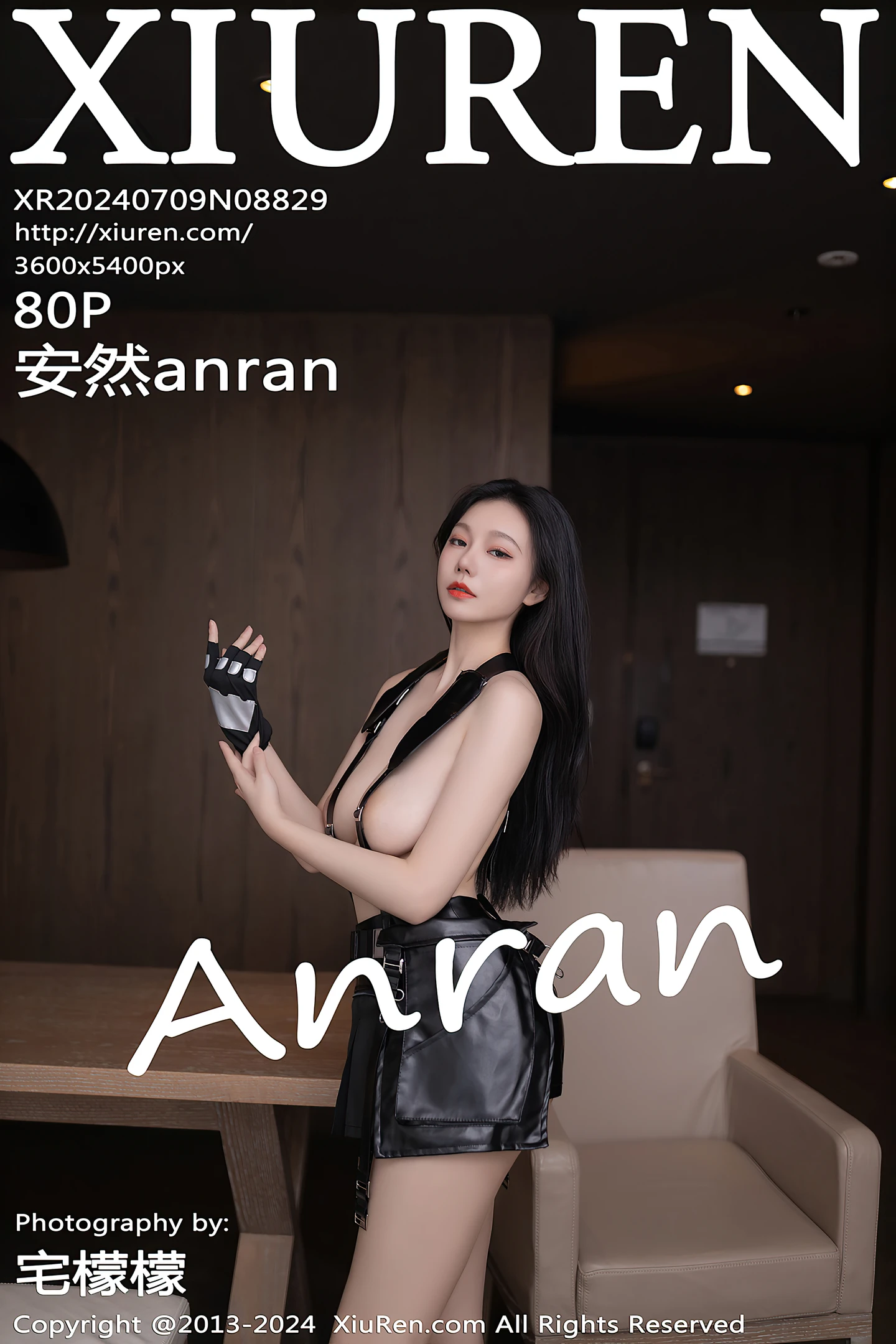 [XiuRen秀人网]No.8829_模特安然anran性感CosPlay蒂法服饰配黑丝袜秀柔美身姿诱惑写真80P-秀人网 - XiuRen.Space